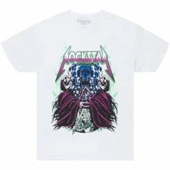 MENS TEES XENNON PRINTED T-SHIRT-WHITE