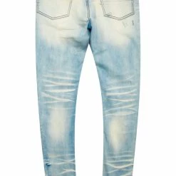 Cheapest 🎁 MENS 👖 JEANS Denim YORK PRINTED JEAN-BLUE ✨ 5 MENS JEANS Denim YORK PRINTED JEAN-BLUE
