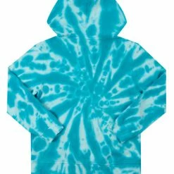 MENS HOODIES & SWEATSHIRTS YORK TIE DYE HOODIE BLUE Tops