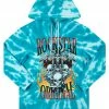 MENS HOODIES & SWEATSHIRTS YORK TIE DYE HOODIE BLUE Tops