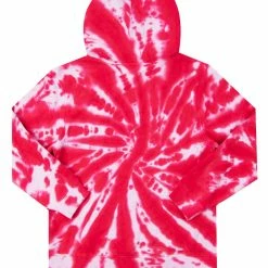 MENS HOODIES & SWEATSHIRTS Tops YORK TIE DYE HOODIE PINK