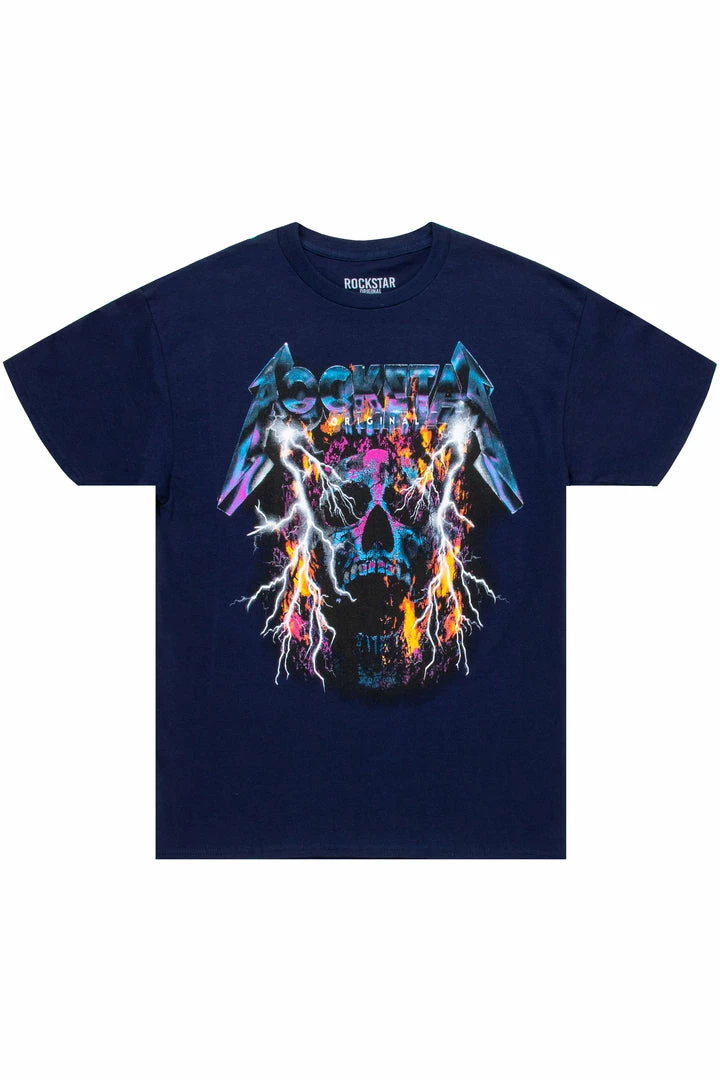 Deals π€© MENS TEES ZAKKERY GRAPHIC T-SHIRT-NAVY π 2 MENS TEES ZAKKERY GRAPHIC T-SHIRT-NAVY