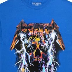 MENS TEES ZAKKERY GRAPHIC T-SHIRT-ROYAL BLUE