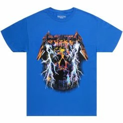 MENS TEES ZAKKERY GRAPHIC T-SHIRT-ROYAL BLUE