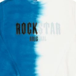 MENS HOODIES & SWEATSHIRTS ZALE CREWNECK-BLUE/WHITE