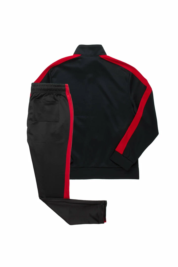 Best Sale 🔔 MENS TRACK SETS ZALEN GRAPHIC TRACK SET-BLACK/RED ✨ 4 MENS TRACK SETS ZALEN GRAPHIC TRACK SET-BLACK/RED