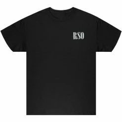 MENS TEES Tops ZEDPLIN GRAPHIC T-SHIRT-BLACK