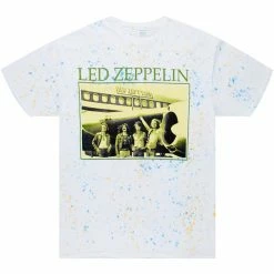 MENS TEES ZEPP T-SHIRT-WHITE/MULTI Tops