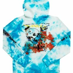 MENS HOODIES & SWEATSHIRTS Zayden Tye Dye Hoodie (Blue) Tops