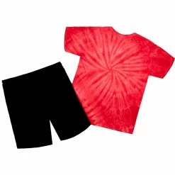 MENS SHORT SETS ZAYDEN SHORT SET-RED