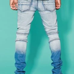 MENS JEANS BRENNON SIGNATURE BIKER JEAN Denim