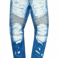 MENS JEANS BRENNON SIGNATURE BIKER JEAN Denim