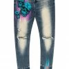 MENS JEANS DONAL PRINTED JEAN-BLUE