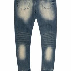 MENS JEANS DONAL PRINTED JEAN-BLUE