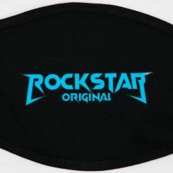 MENS ACCESSORIES Rockstar Logo Face Mask (Blue)