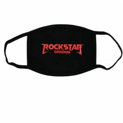 MENS ACCESSORIES Rockstar Logo Face Mask (Red)