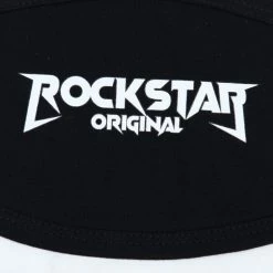 MENS ACCESSORIES Rockstar Logo Face Mask (White)